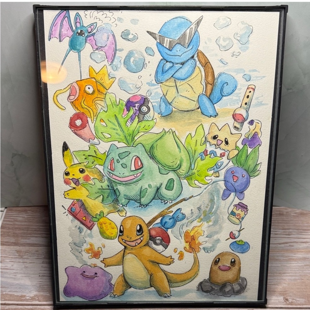 Original Pokémon Art